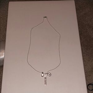 Believe sterling silver necklace